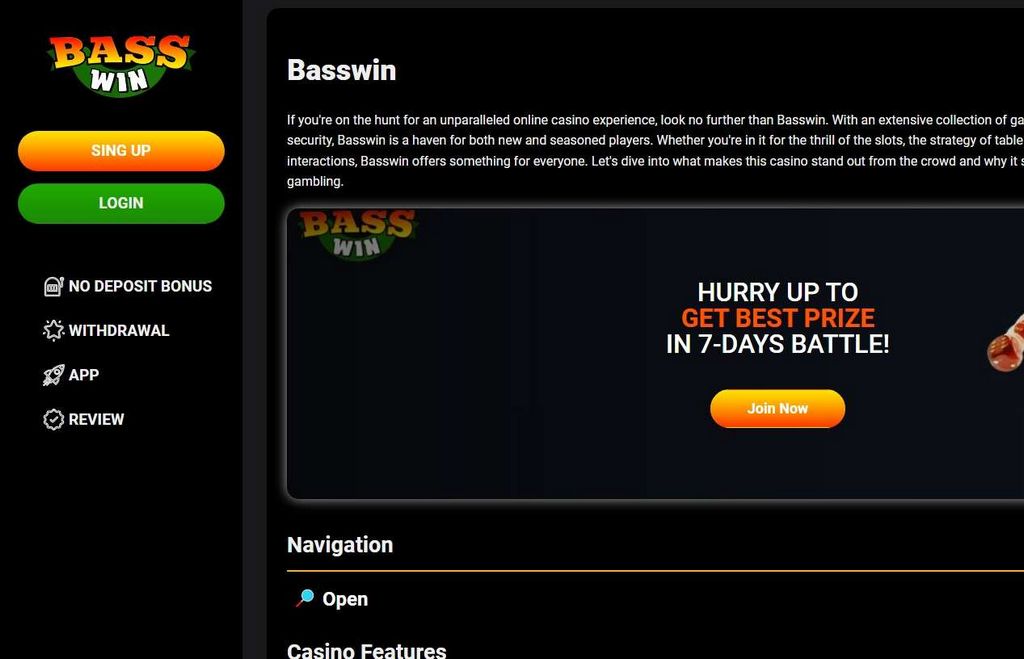 Regarding United States - Bass Win Gambling Enterprise